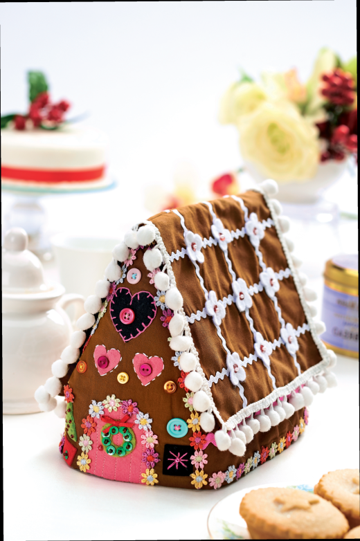 Sew a Gingerbread Tea Cosy