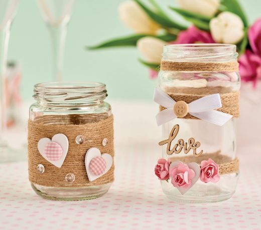 Upcycled Glass Jar Ideas