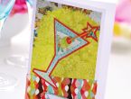 Glitzy New Year Cards With Metal Foil Accents