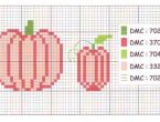 Halloween Cross-stitch & Fabric Pumpkin Template