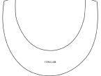 Fabric Necklace Base Template