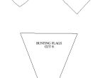 Heart & Bunting Shapes