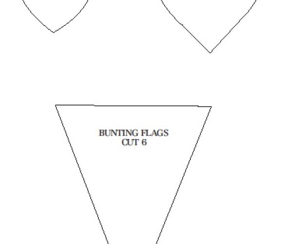 Heart & Bunting Shapes