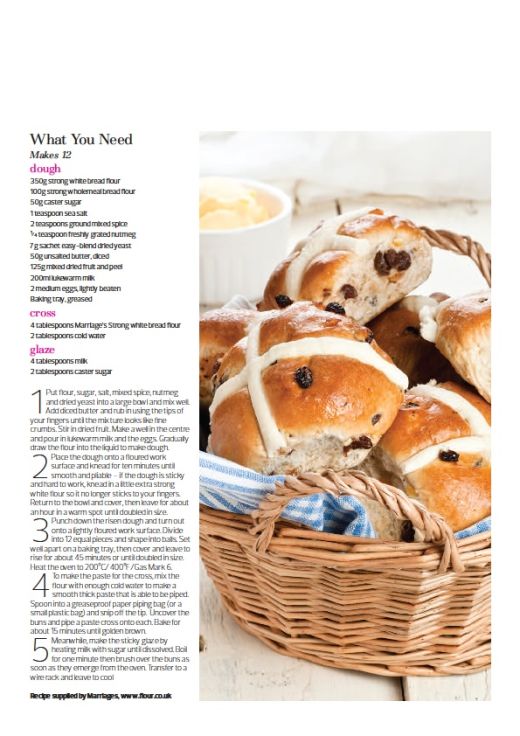 Hot Cross Bun Recipe