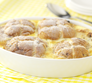 Hot Cross Bun Pudding Recipe