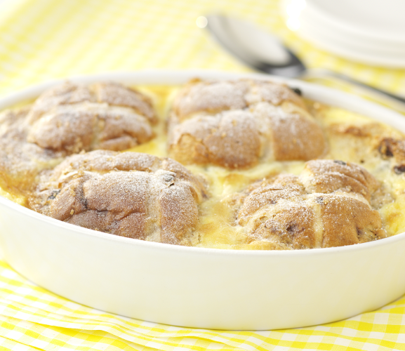 Hot Cross Bun Pudding Recipe