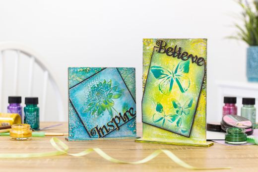 Win One of Five Crafter’s Companion 3-D Embossing Folder & Stencil Sets