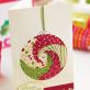 Iris folding Christmas card