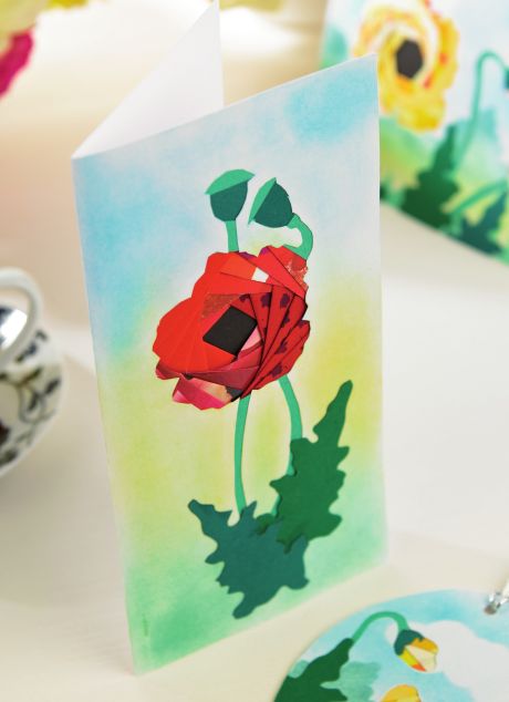 Iris Folding Summer Cards