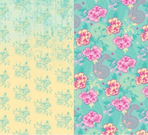 Jennifer Ellory’s Vintage-Inspired Floral Papers