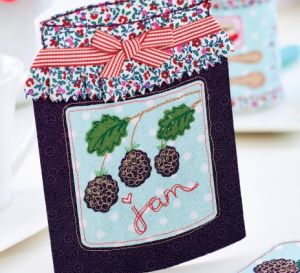 Berry Jam Applique Motifs