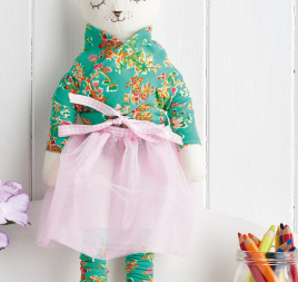 Stitched Ballerina Kitten Stitched Ballerina Kitten