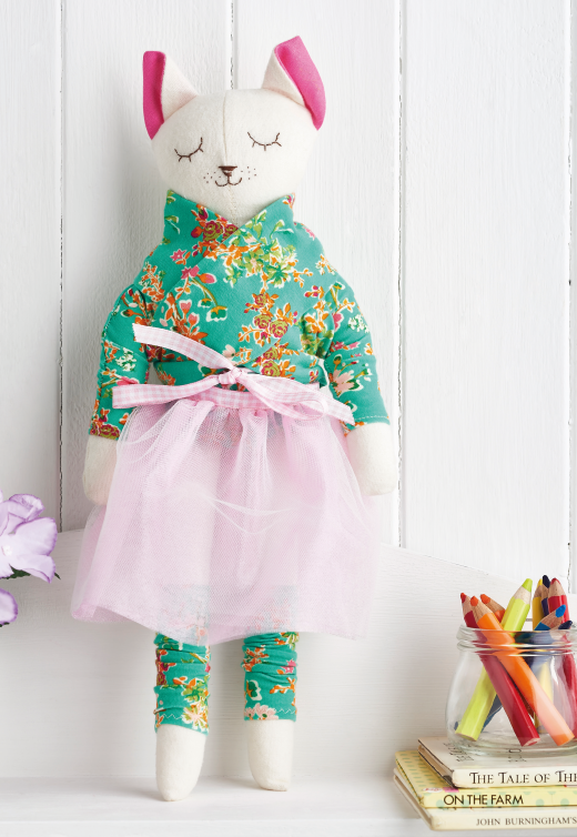 Stitched Ballerina Kitten