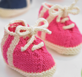 Knitted Baby Boots Knitted Baby Boots