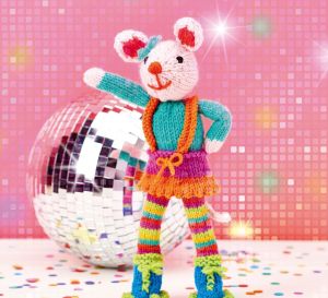 Knit a Disco Mouse