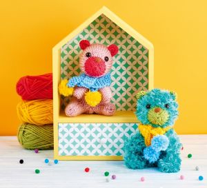 Easy Knitted Teddy Bears