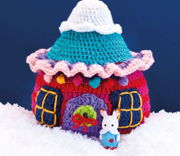 Crochet a Winter House