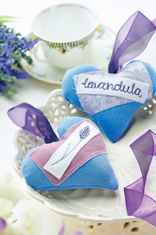 Lavender Hearts