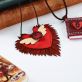 Leather Heart Necklace