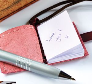 Make… Leather Book Pendant