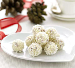 Lemon, Coconut & White Chocolate Truffles