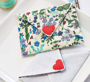 Fabric Valentine’s Notes