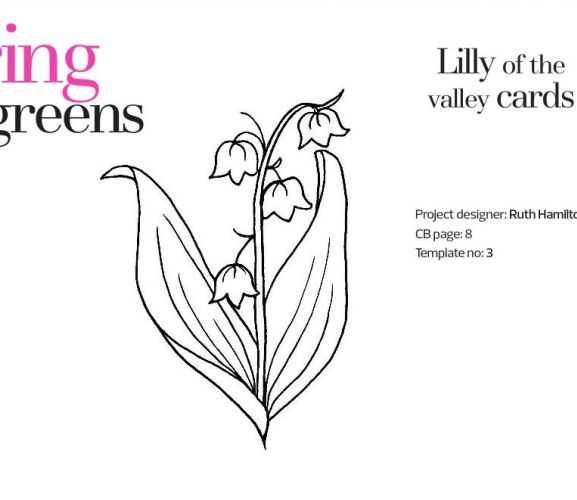 Lilly Of The Valley Cards
