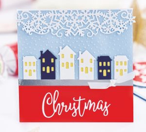 Winter Spell Die-Cut Greeting