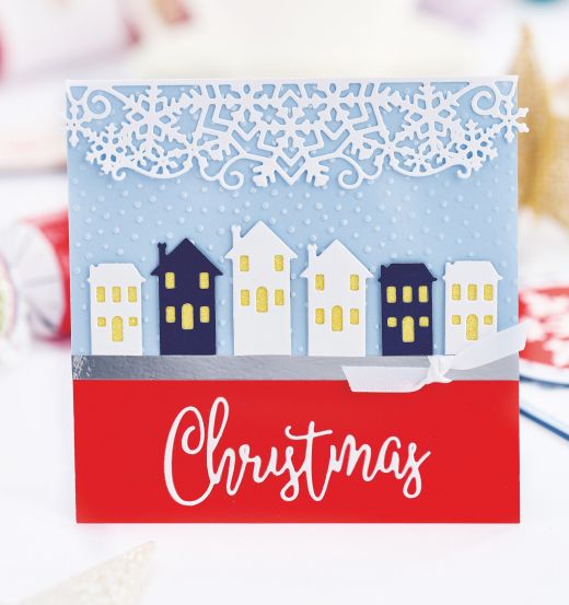 Winter Spell Die-Cut Greeting