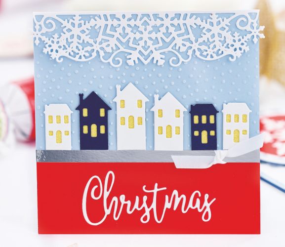 Winter Spell Die-Cut Greeting