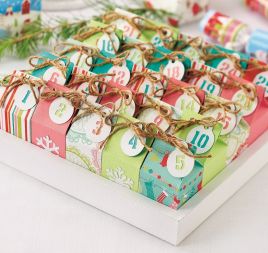 Handmade 3-D Advent Calendar Handmade 3-D Advent Calendar