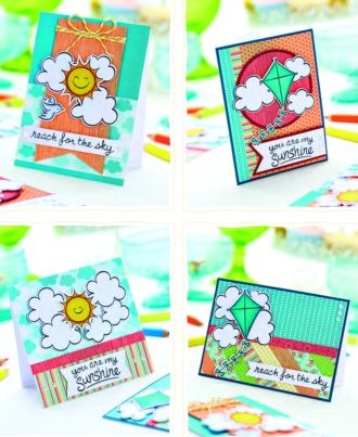 Bright & Colourful Contemporary Card Set