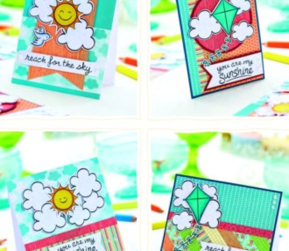 Bright & Colourful Contemporary Card Set