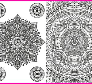 Mandala Colouring In Pages