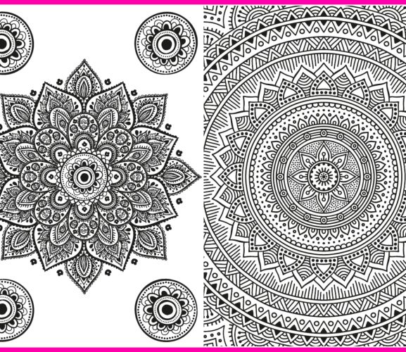 Mandala Colouring In Pages