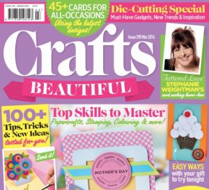 Crafts Beautiful March 2016 Issue 290 Template Pack