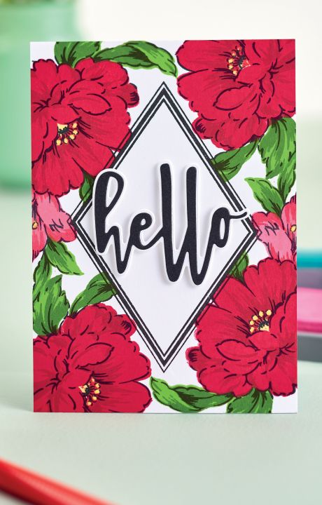 Stamped and Layered Greetings