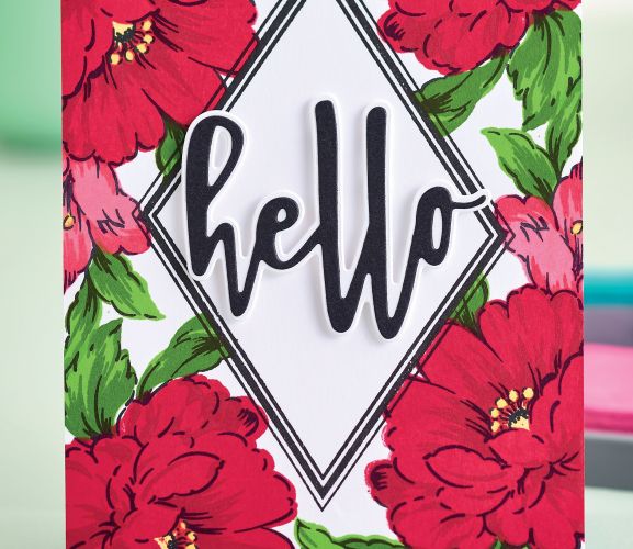 Stamped and Layered Greetings