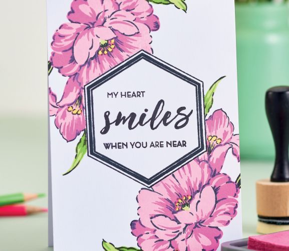 Stamped and Layered Greetings