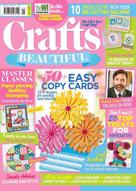 Crafts Beautiful May 2017 Issue 305 Template Pack