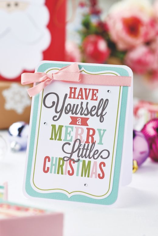 Typography Christmas Cards