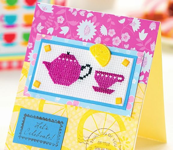 Morning Cross Stitch Cards