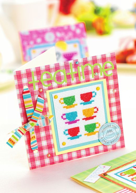 Morning Cross Stitch Cards