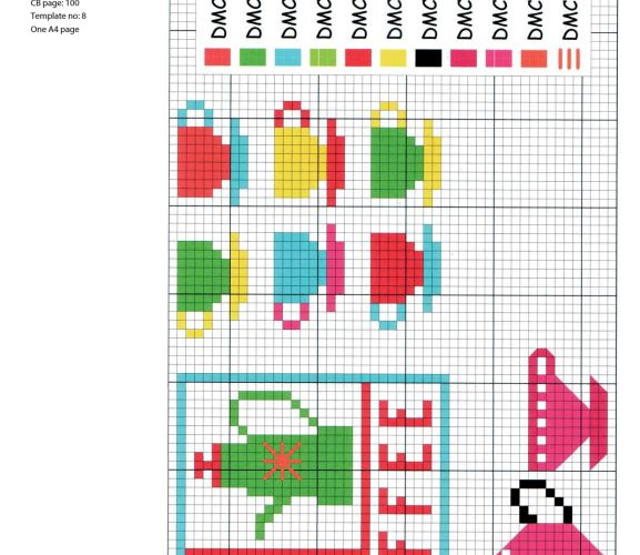 Morning Cross Stitch Cards