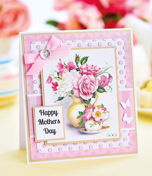 Easy Layered Mother’s Day Card