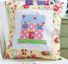 New Home Cross-Stitch and Cushion New Home Cross-Stitch and Cushion