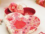 Nordic style Christmas box and card