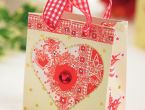 Nordic style Christmas box and card
