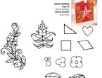 Nordic style Christmas box and card