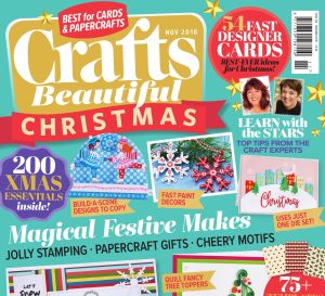 Crafts Beautiful November 2018 Issue 325 Template Pack